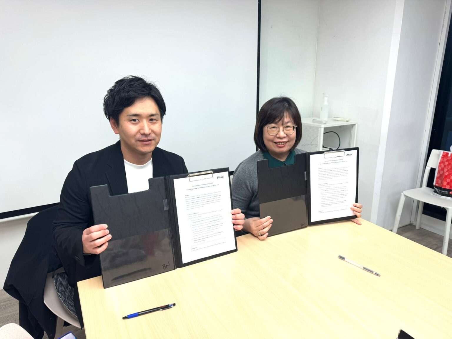 【台湾×日本 展示会コラボ】エバーリッジ、台湾のBusiness Next Media Corpとの業務提携が実現