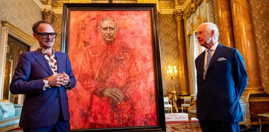 チャールズ国王の肖像画、イギリスの美術界を二分する | Business Insider Japan