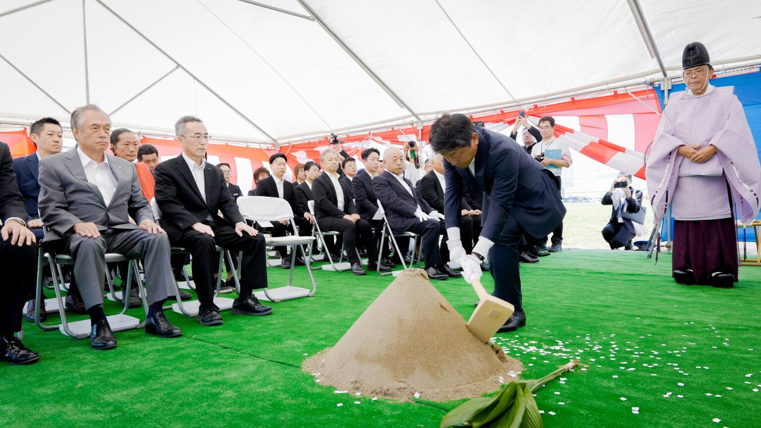 福島県双葉町に開業する地域最大規模のカンファレンスホテル『FUTATABI FUTABA FUKUSHIMA』の地鎮祭を開催 | 大和ライフネクスト株式会社のプレスリリース