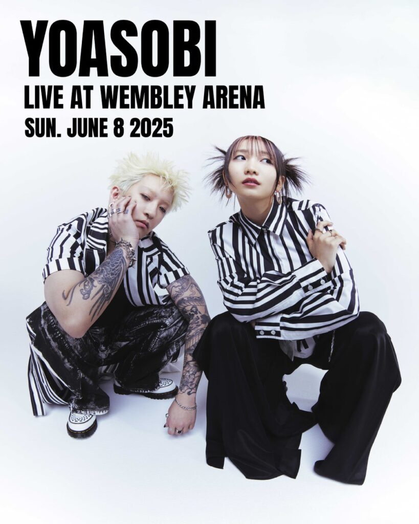 YOASOBI 自身初のヨーロッパワンマン公演を、6/8(日)にイギリス・ロンドンWEMBLEY ARENAにて開催決定！ | The Orchard Japanのプレスリリース