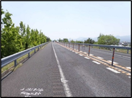 舗装損傷写真の写真