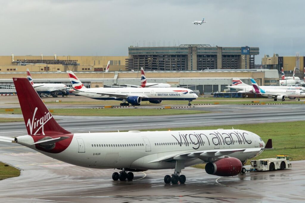 米国から英国への旅行需要に減速の兆し－ヴァージンアトランティック - Bloomberg
