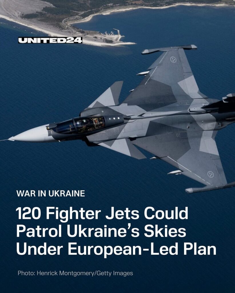 ヨーロッパのスカイシールドイニシアチブは、ウクライナ上に120のヨーロッパの戦闘機を展開するための意欲的な国家の連合を集め、本物の具体的なセキュリティ保証を提供します