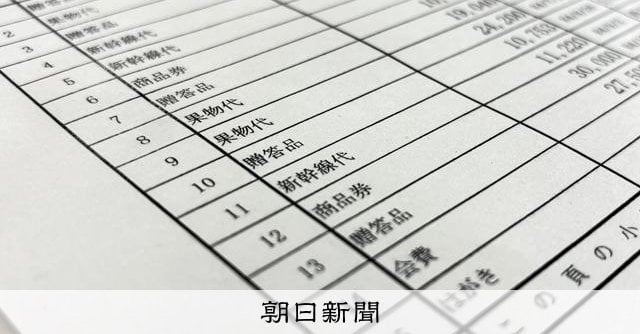 「お金だと生々しい」 自民17議員の政治団体、報告書に「商品券」