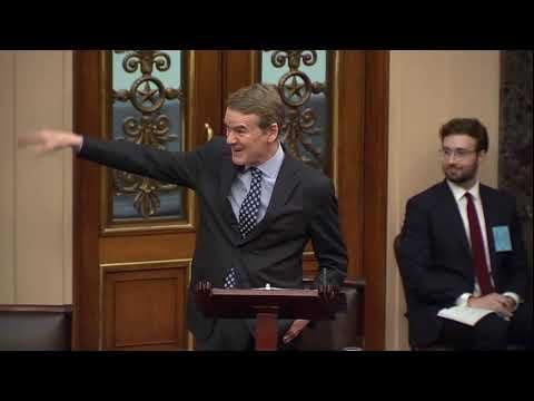 米国上院議員のマイケル・ベネット（コロラド）は、上院のtim病を焙煎して、ウクライナに対するトランプの声明と行動に挑戦します。