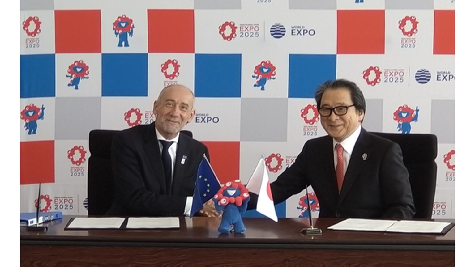 Expo 2025 Osaka, Kansai, Japan Signing Ceremony held with the European Union (EU)