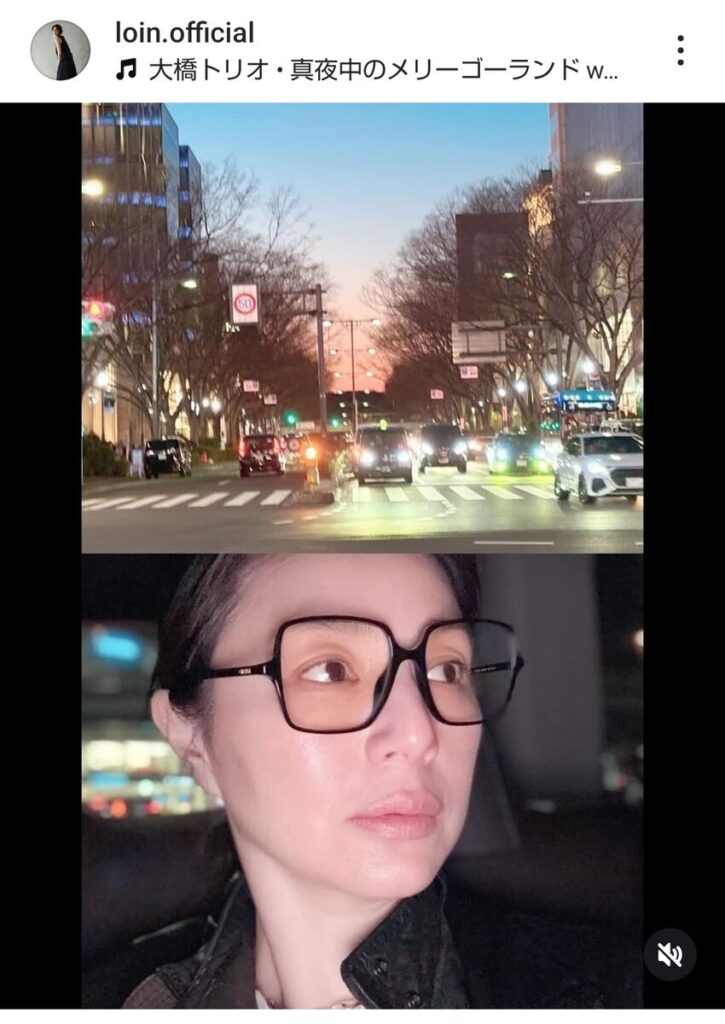井川遥のインスタグラム（＠ｌｏｉｎ．ｏｆｆｉｃｉａｌ）より