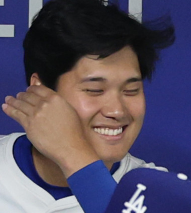 ドジャース大谷翔平（2025年3月16日撮影）