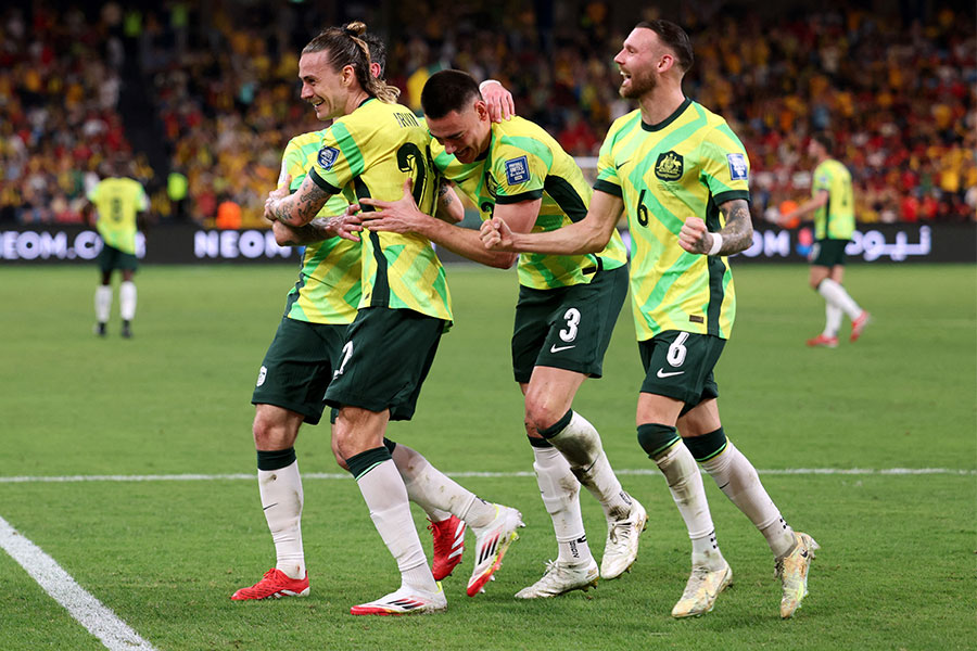 オーストラリアがホームで快勝【写真：ロイター】