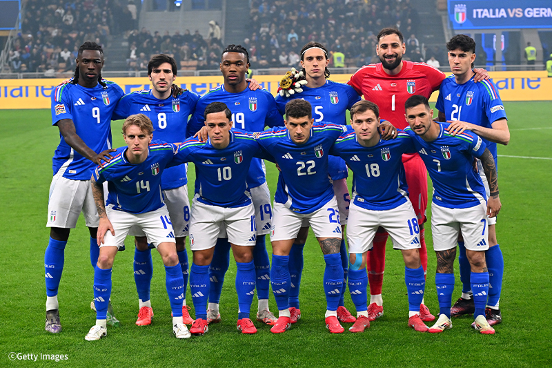 イタリア代表メンバー