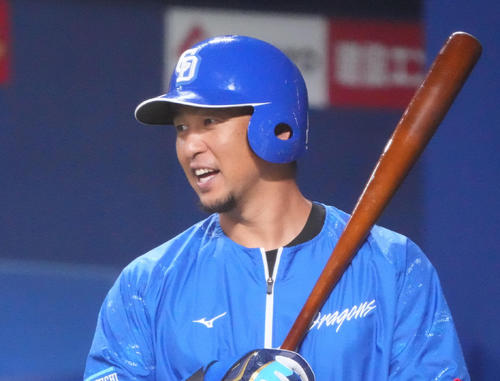 中日中島宏之（2024年6月撮影）