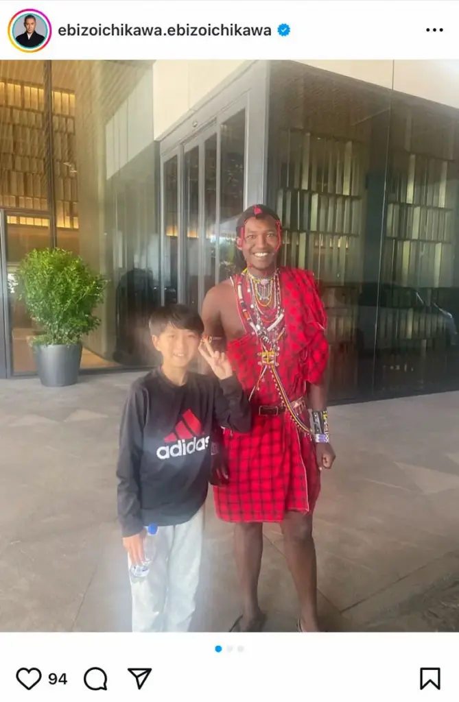 市川團十郎　人生初のアフリカ上陸！12歳長男との男旅、約20時間のフライトを経て到着を報告― スポニチ Sponichi Annex 芸能