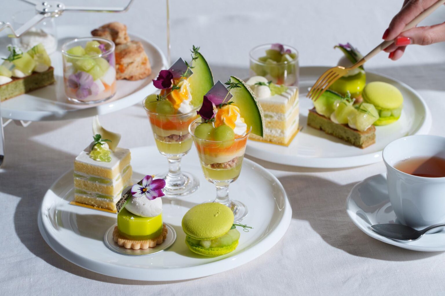 パティシエがセレクト、高糖度の高知県産マスクメロンをスイーツで『Juicy Melon Afternoon Tea(ジューシー メロン アフタヌーンティー)』【ウェスティンホテル仙台】 | プレスリリース