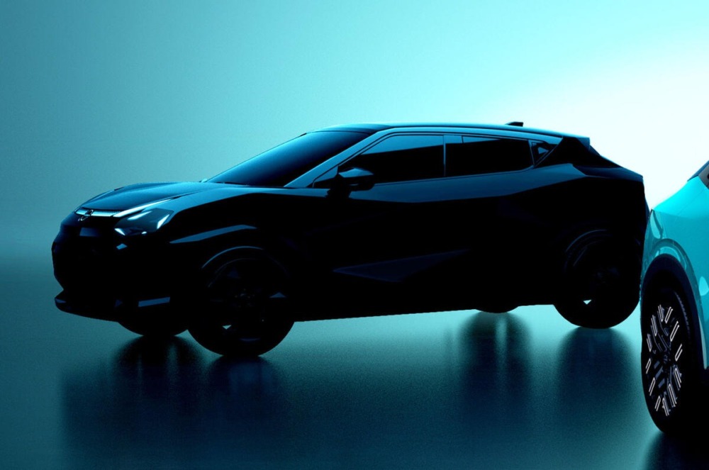 公開された画像には、新型リーフや新型マイクラとともに『ジューク』の姿が写っていた。