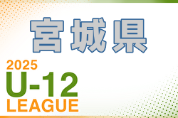 2025年度 みやぎ生協めぐみ野杯 宮城県U-12リーグ 1部4/12開幕！ 組合せ・リーグ戦表掲載！2部の情報募集中