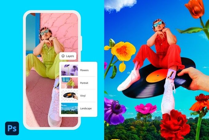 Adobe 生成塗りつぶしや生成拡張などの強力なAI機能を搭載したiPhone向けAdobe Photoshopを提供開始 選択オブジェクトを削除、再配色、背景の置き換えなどを直感的に操作が可能 | ニュープリネット