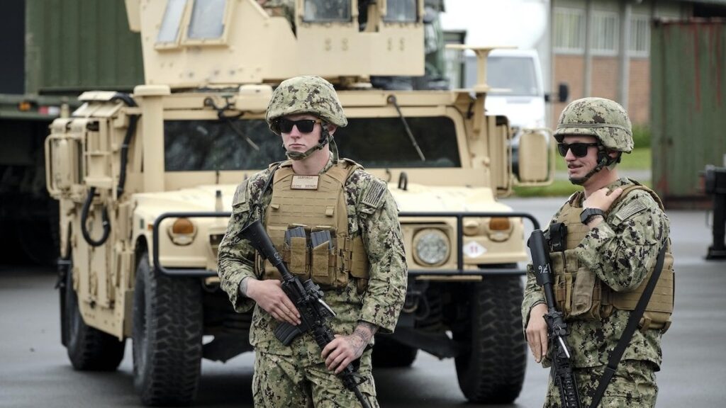 米国との防衛協定が再利用されたカレンダーの問題