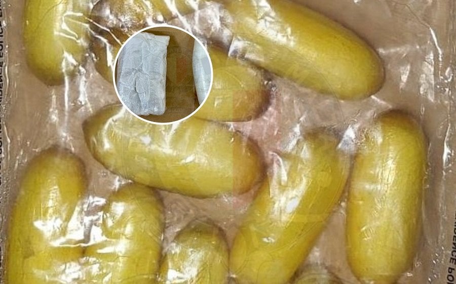 ブラジル人の女性は、胃と性器にコカインでマルタに入るために投獄されました