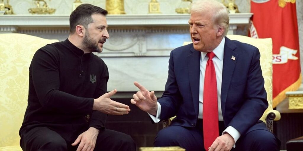 「私たちは子供たちに統治されています」：トランプとヴァンスのいじめっ子ゼレンスキーの楕円形のオフィスの嫌悪感