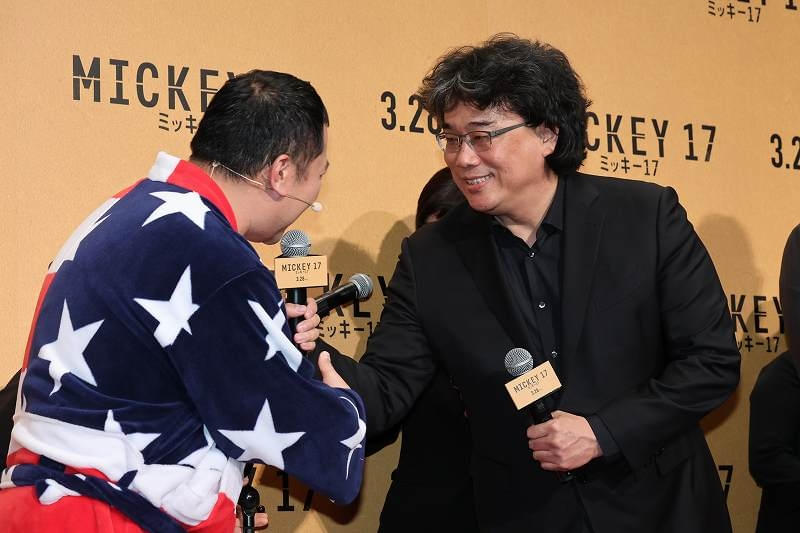 ポン・ジュノ監督、町田啓太からの問いかけで“創作の秘密”を明かす とにかく明るい安村のネタには「身を投げ出したユーモアに感動」 - 映画.com