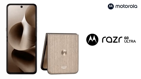 次期フォルダブルスマホ「motorola razr 60 ultra」が日本で発売へ！天然繊維素材を使ったサステナブルな限定モデルもラインナップ - S-MAX