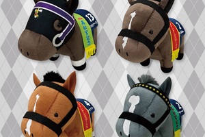 【サラブレッドコレクション】ファストフォース、ジャンダルムなどのぬいぐるみが登場！高松宮記念、スプリンターズS制覇時の優勝レイを着装【プライズ】 - Boom App Games