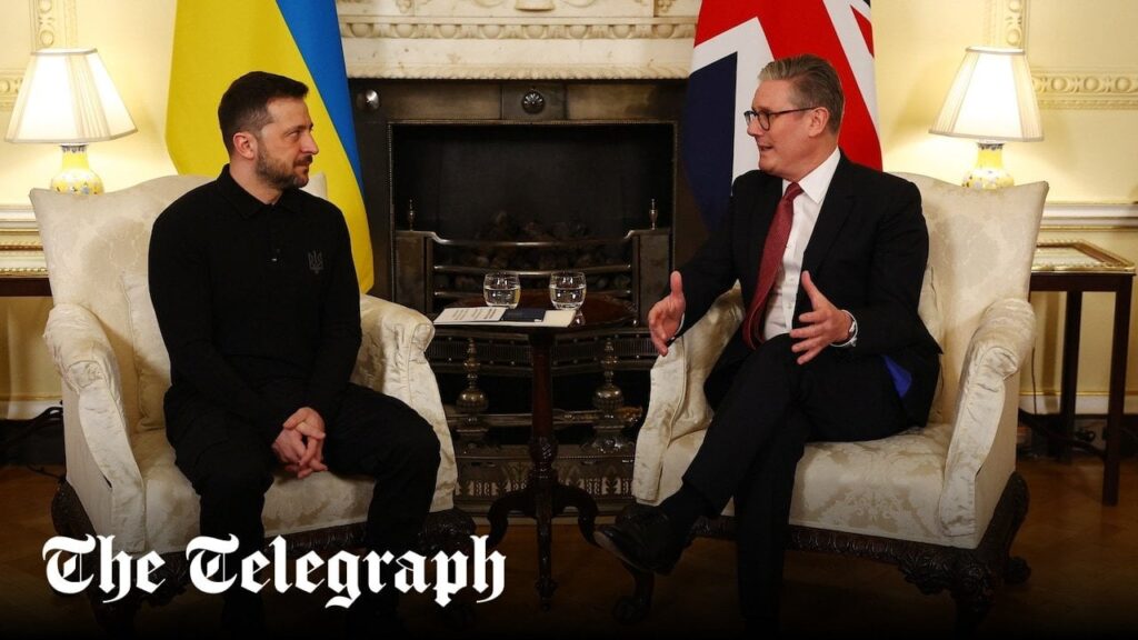 Keir Starmer irはVolodymyr Zelenskyに言った：戻ってトランプと一緒にパッチを当てる