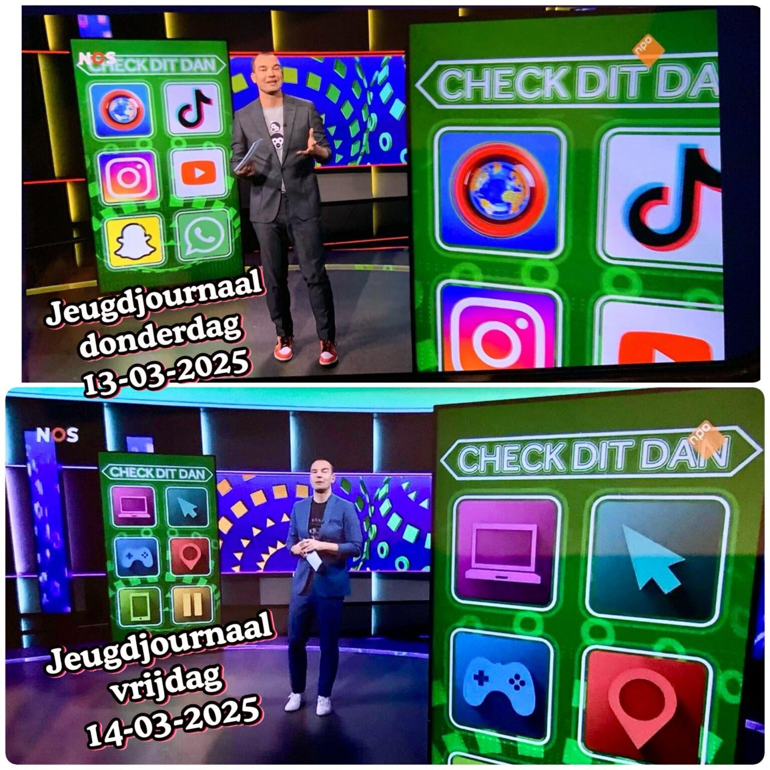 Jeugdjournaalは、ソーシャルメディアのアイコンを表示するのを停止します