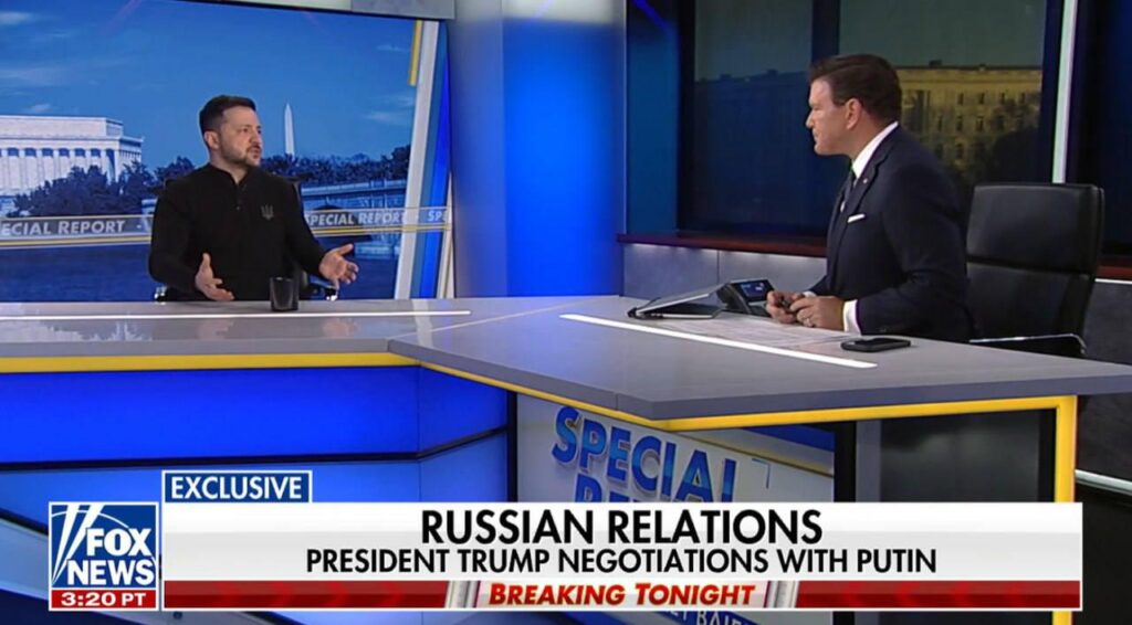 「この種のスパットは双方にとって良くありません。私はロシアに対するウクライナの態度を変えることはできません。彼らは私たちにとって殺人者です。それは私たちが平和を望んでいないという意味ではありません」とゼレンスキーはロシアの行動に対するウクライナの姿勢が確固たるままであることを強調しました