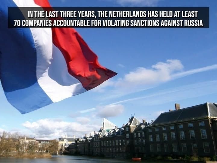 過去3年間、オランダは、ウクライナでの戦争により#RussiaでのEU制裁に違反することに対して少なくとも70の企業と個人を責任を負っています。別の40件のケースが審査中ですが、64は500,000〜200,000ユーロの罰金で解決されました