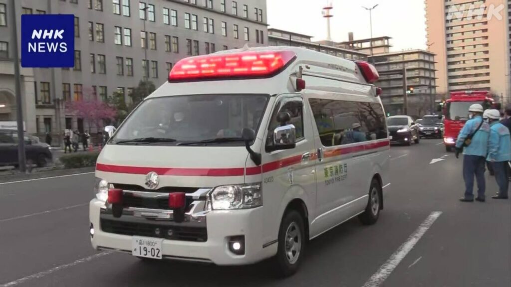 NHKから国民を守る党 立花党首 財務省前で襲われ負傷 男は逮捕