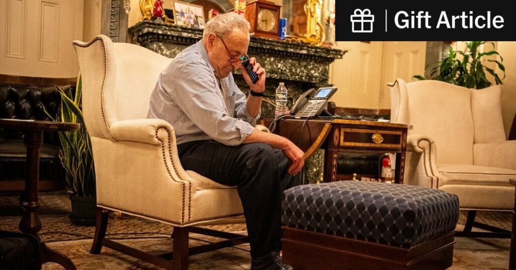 シューマーがシャットダウンで後退すると、若い民主党員の怒りが沸騰します