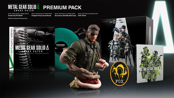 リメイク版でもアッコさんがスネェェク・イータァア！『MGS Δ』Premium Packにオリジナル版予約特典だった「Snake Eater Japanese Version」復刻収録 - Game*Spark