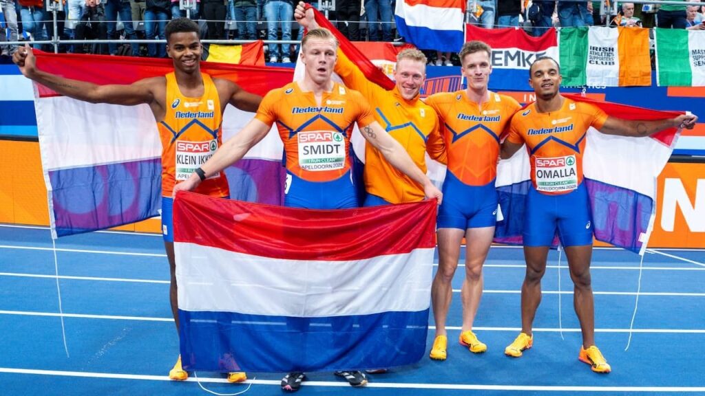 オランダはセンセーショナルな最終日EK屋内類類（合計：7ゴールド、2シルバー）で5倍の金を受け取ります