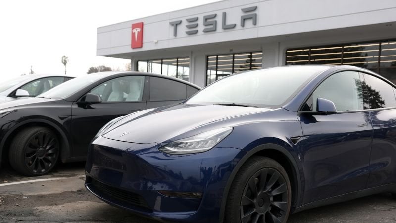 イーロン・マスクのテスラは、それが報復的な関税によって標的にされる可能性があると言います