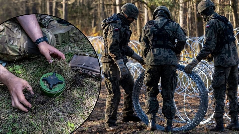 ポーランドは、ロシアの脅威の中で東部の国境にある最大100万の鉱山を目指しています