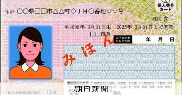 マイナと免許証の一体化、24日開始 22・23日はシステム停止に