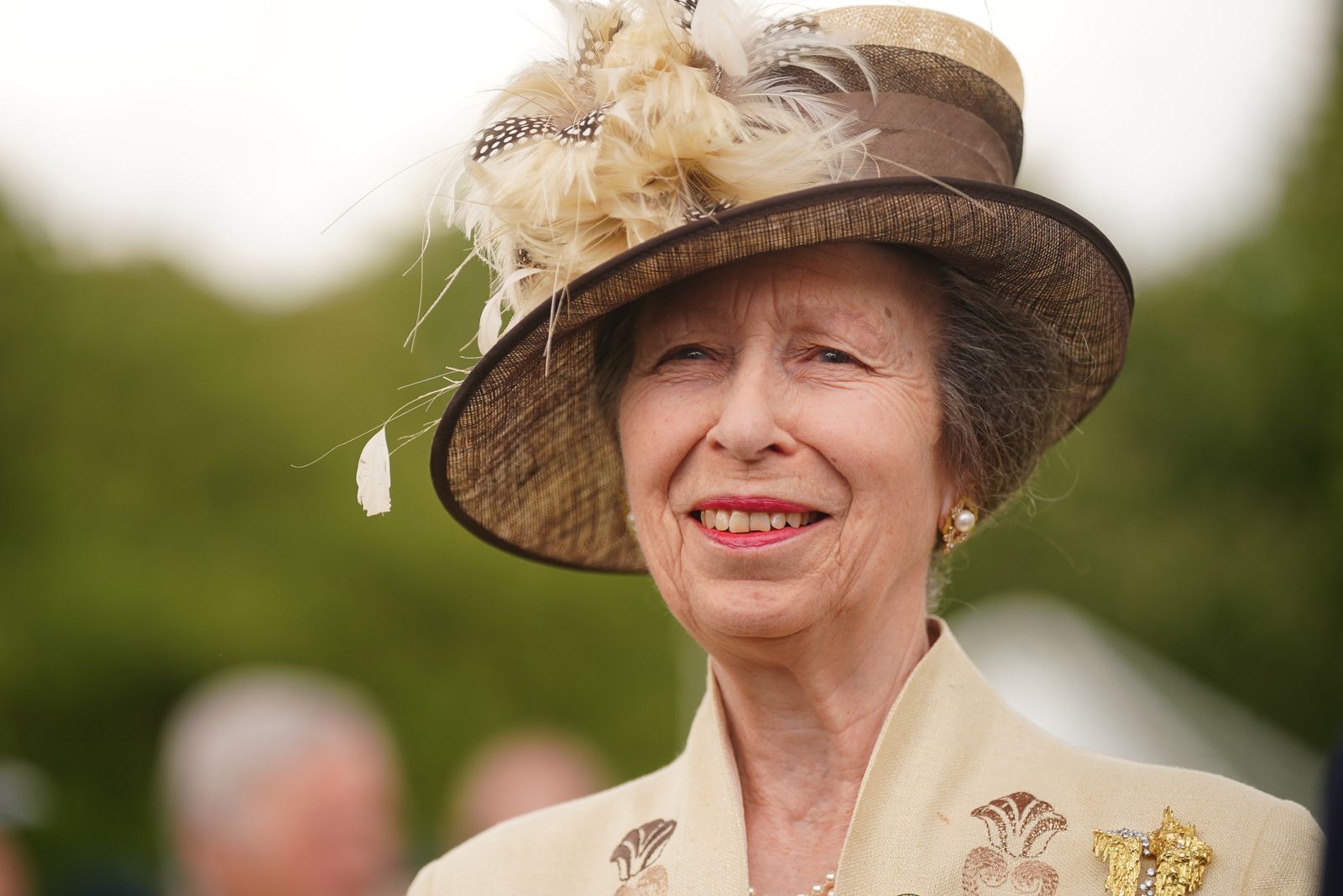 アン王女Princess Anne Princess Royal attends the Not Forgotten Association Annual Garden Party at Buckingham Palace on May...