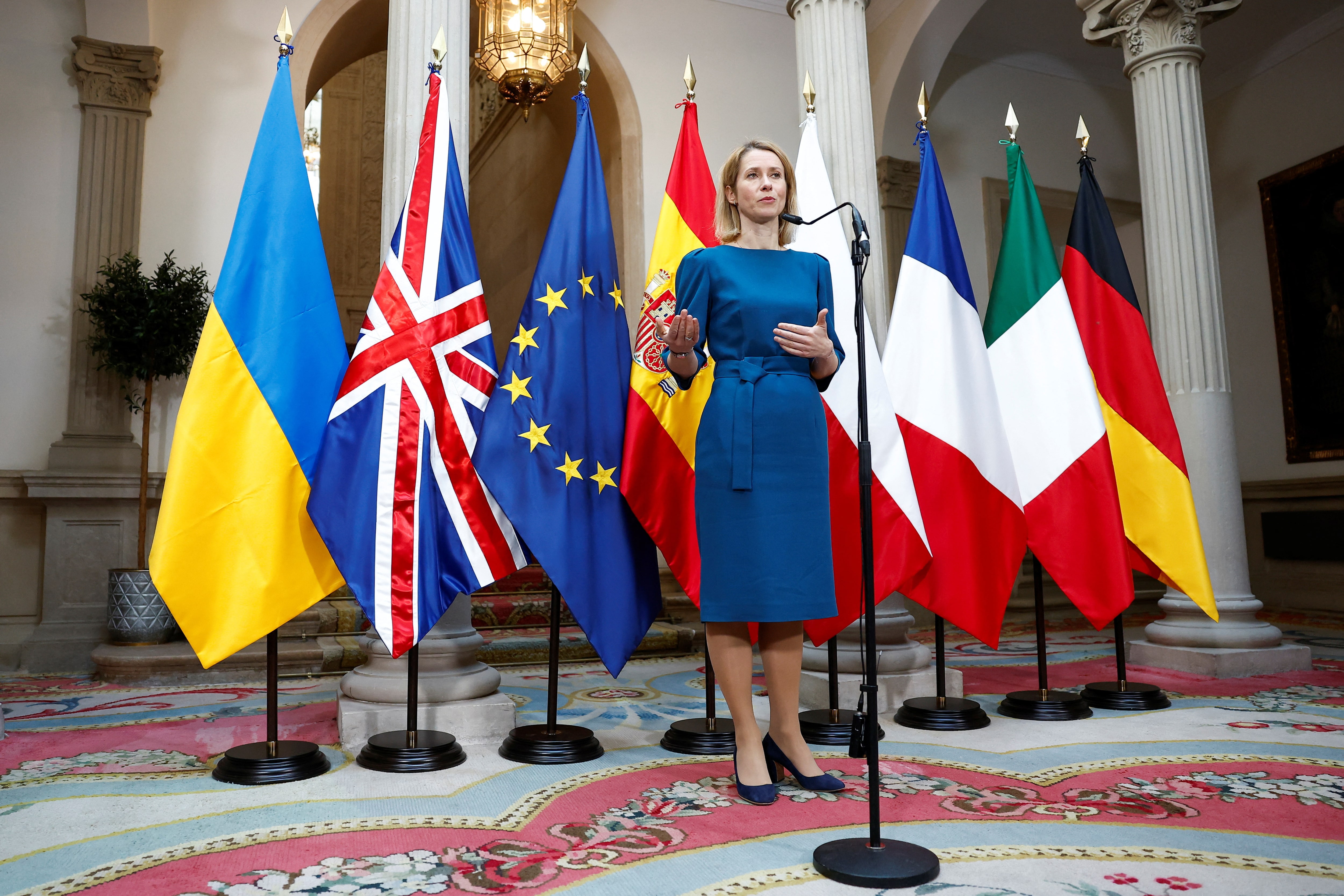 対ウクライナ支援倍増へ、ロシア追加制裁も　欧州同盟国外相会合