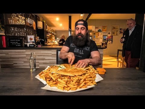 ベルギーで最大の食事課題を試みる...それは難しいです！ | beardmeatsfood