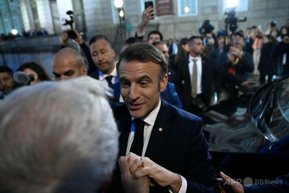「「侵略国」はロシア、「第3次大戦」に賭けているのもプーチン氏」 仏マクロン大統領