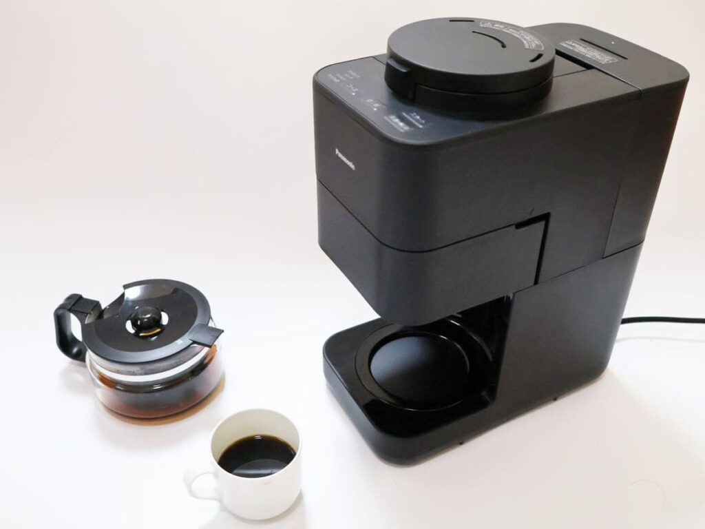 2万円しないパナのコーヒーメーカー 豆から挽けて格段においしい【家電レビュー】