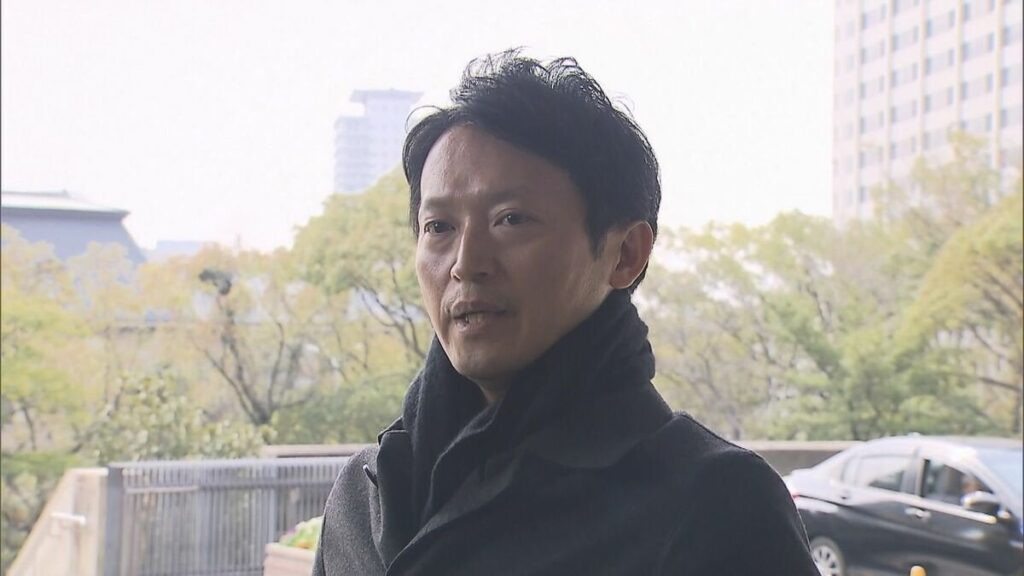 兵庫県・斎藤知事　第三者委の報告書は「引き続き中身を読ませていただいて、精査させていただいているところだ」