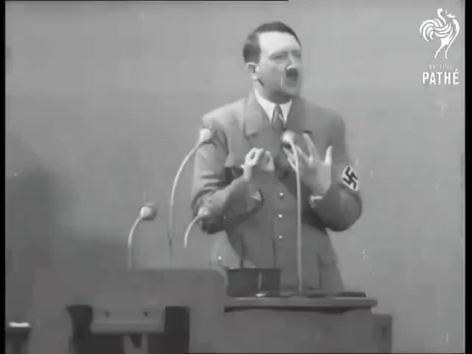 1935年3月15日のアドルフオルバンのお祝いスピーチ