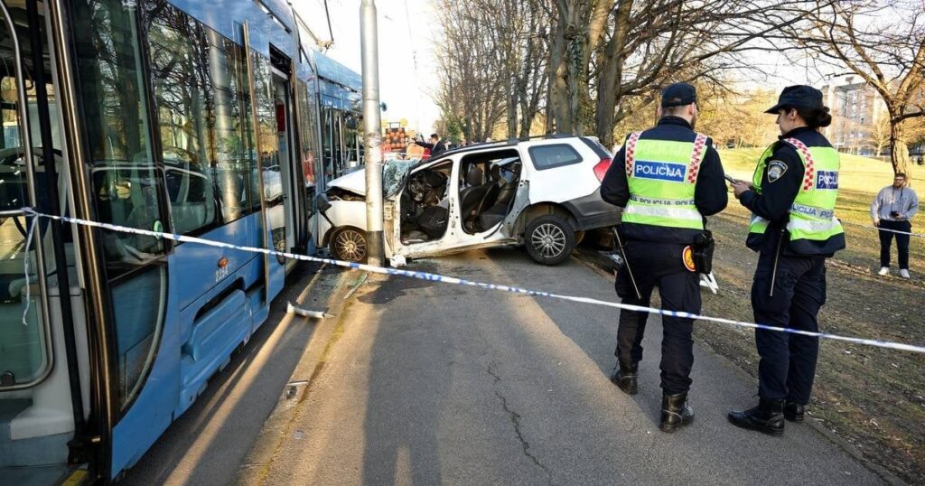 Maksimir事故の詳細：タクシー運転手の見知らぬ人は衝突で重傷を負い、路面電車で得点しました