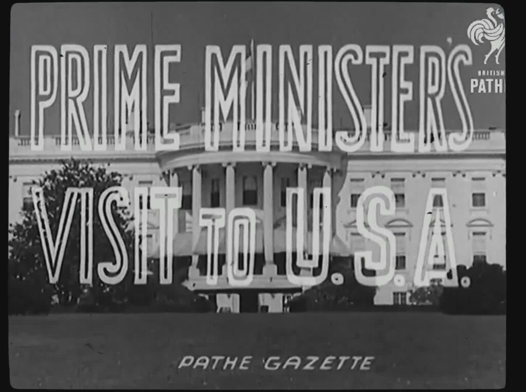1940年、米国大統領はVBチャーチルの大統領を受け入れました。
