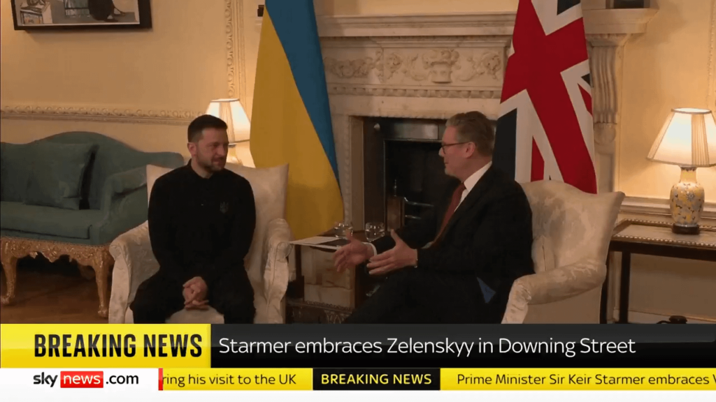 Britsky Premier：Budeme Stat Pri ukrajine az do konca。イギリスの首相の選び者 - 「私たちは最後までウクライナと一緒に立つ準備ができています。英国の人々はウクライナに専念しています。これは、ゼレンスキーがちょうど迎えられた方法から見ることができました。」