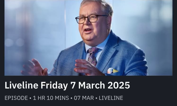 Joe Duffyは、RTéのLivelineでGay Theaterの創設者と話をするときにファウル言語を使用しています。