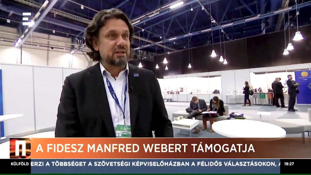TamásDeutsch：Fidesz Manfred Webert Supports