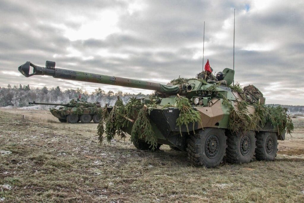 凍結したロシアの資産を使用してAMX-10RCをウクライナに譲渡するフランス